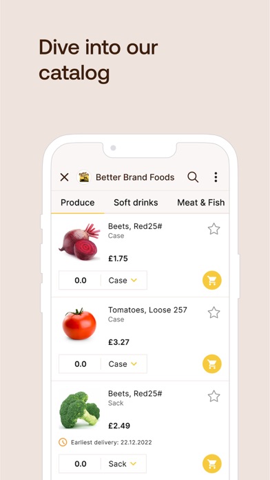 Screenshot #1 pour Better Brand Foods