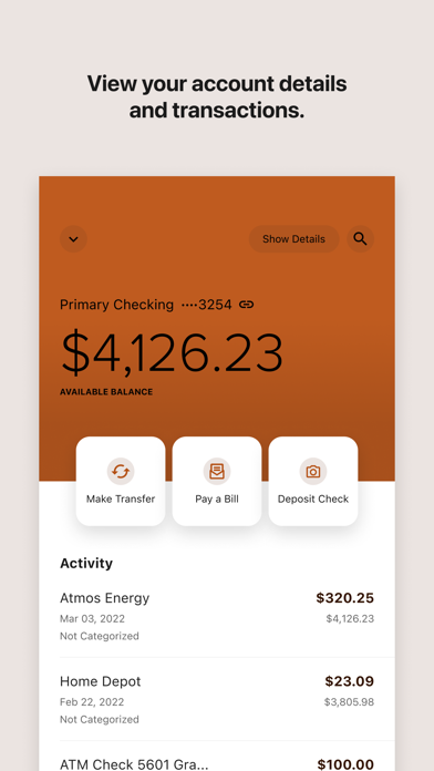 TOPCU Mobile Banking Screenshot