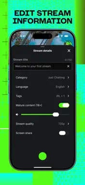 KICK - Go Live screenshot 6