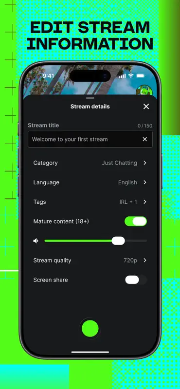 KICK - Go Live screenshot 6 of 6