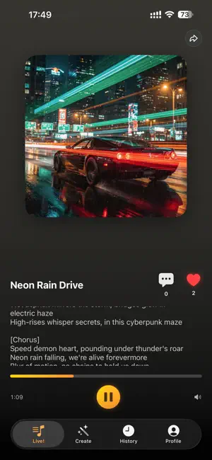 Canvas Melody - AI Photo2Music screenshot 3