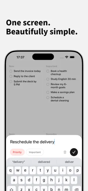 Yondo Todo List on Lock Screen screenshot 4
