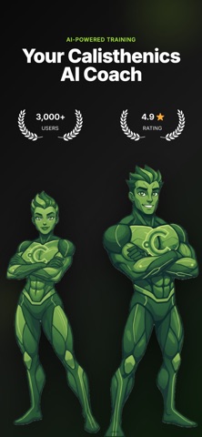Calimax: Calisthenics Coach iPhone screenshot