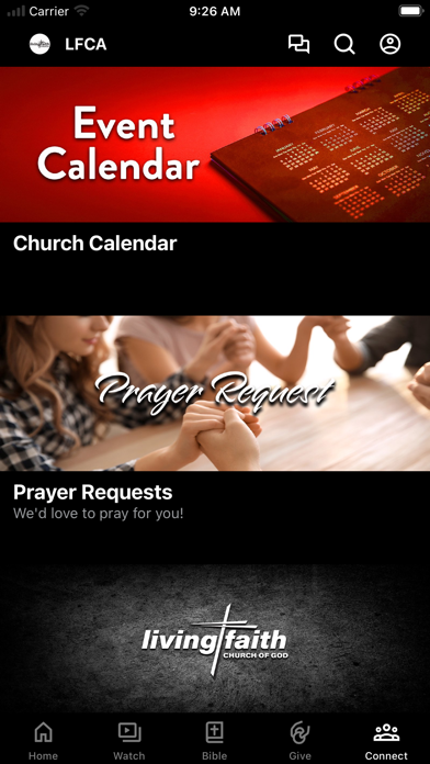 Living Faith Church of God Screenshot