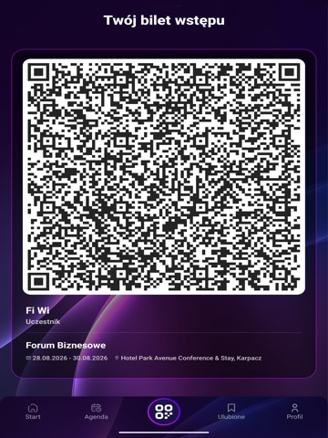 eXent - event app iPad screenshot 1