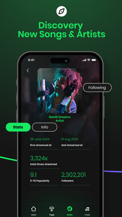 Statify: Music Stats Analyzer Screenshot