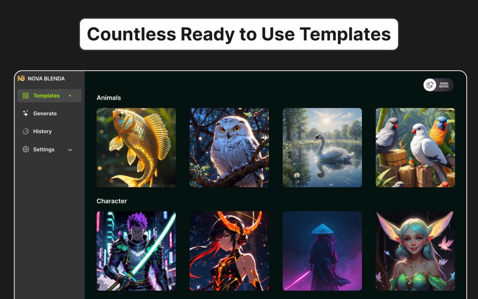 #3. Nova Blenda: AI Image Editor (macOS) Bởi: Muhammad Khalid