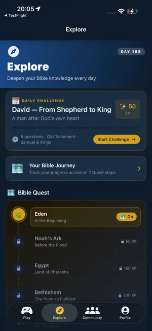BIBL: Bible Trivia Card Game screenshot 4