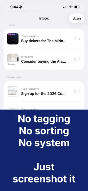 Sifted - Screenshot Reminders screenshot 4