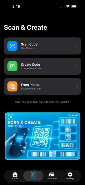 PassCards screenshot 1