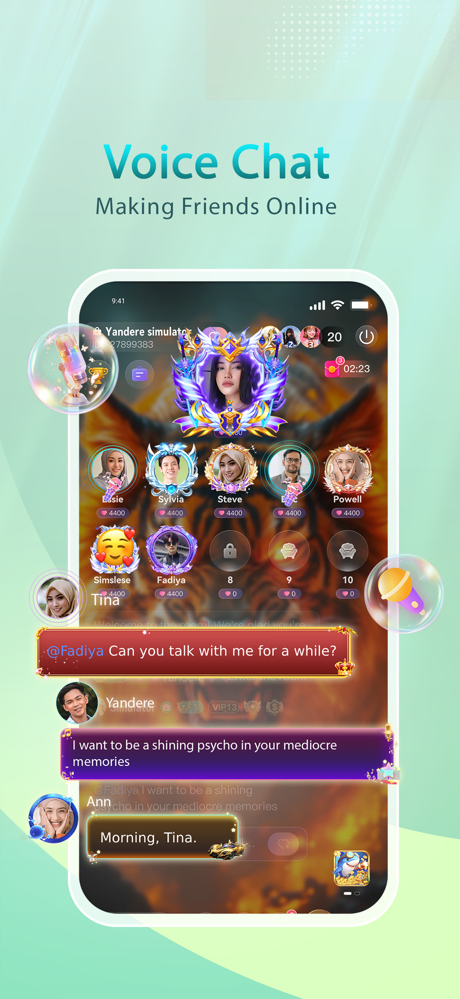 Lemon9 - Group Voice Chat Room screenshot 2