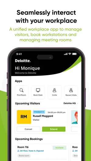 Deloitte Workplace App screenshot 1