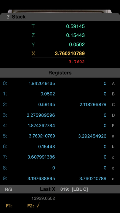 RPN-65 SD iPhone screenshot 7 - Productivity app