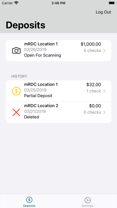 Mabrey Bank Business mRDC Screenshot