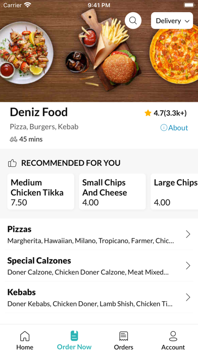Deniz Food Screenshot