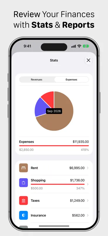 Ledger - Track & Budget screenshot 2 of 10