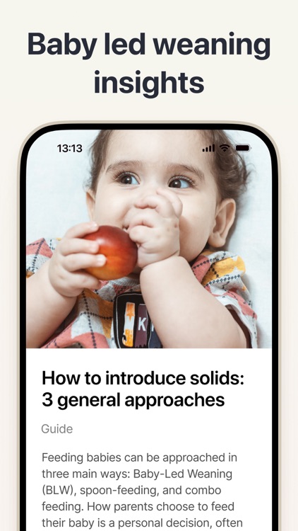 Starting Solid Foods - BLW screenshot-4
