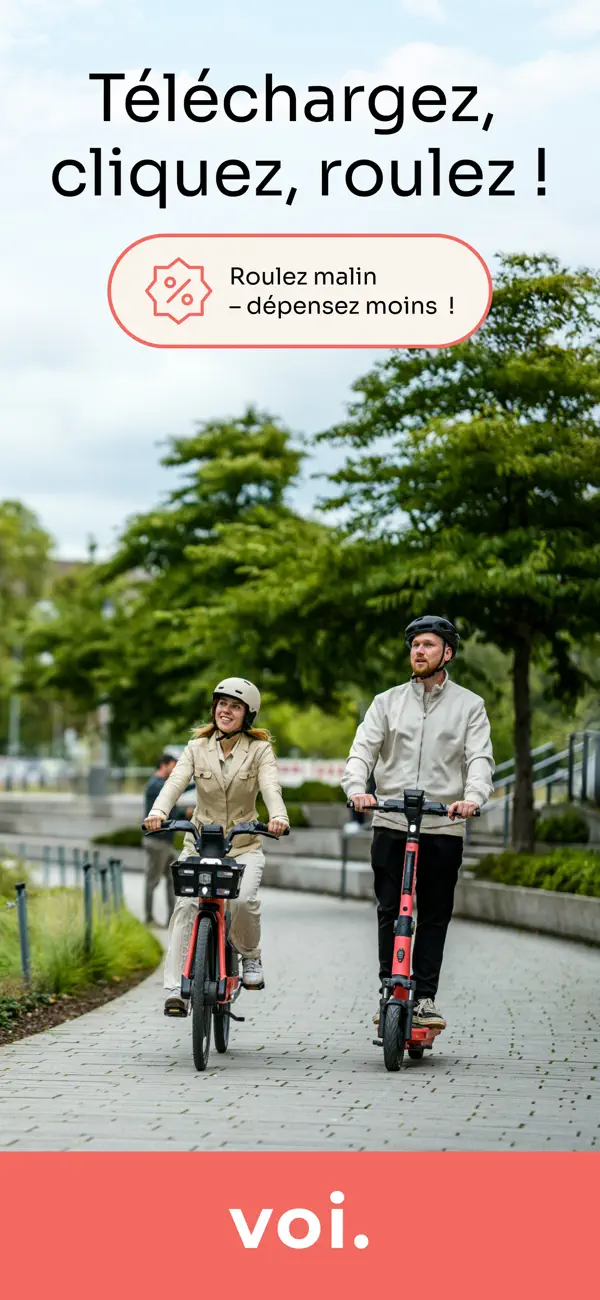 Screenshot #1 pour Voi – trottinettes et vélos