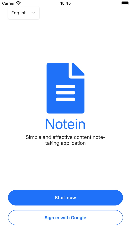 Notein - 1.1 - (iOS)