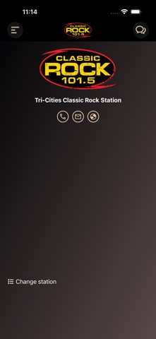 Rock 101.5 iPhone screenshot