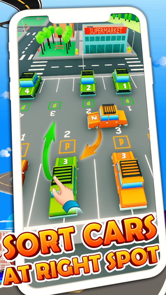 #4. Car Parking Jam : Car Sorting (iOS) By: Hafiz Zaigham Rasul