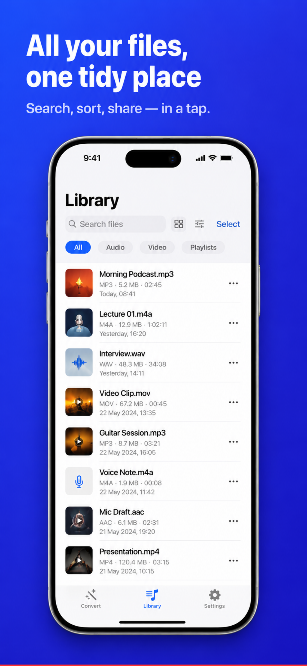 Convertor: Audio & Video screenshot 4