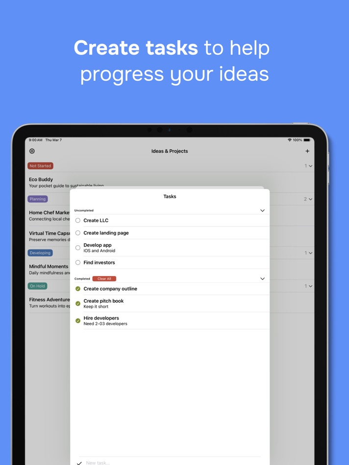 #4. Ideaful: To-do list & Notes (iOS) Podle: Odd Omens