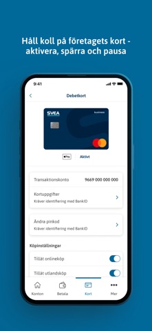 Svea Bank iPhone screenshot 3