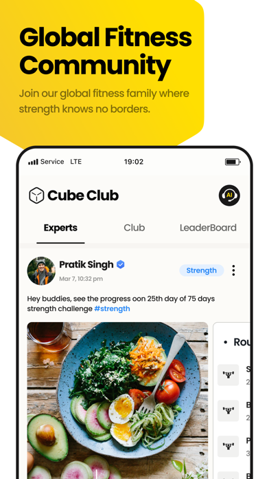 Cube Club Fitness Screenshot