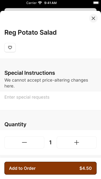 Picnicky's Sandwich Shop iPhone screenshot 4 - Food & Drink app
