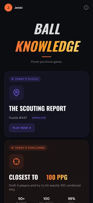 Ball Knowledge: NBA Trivia screenshot 2