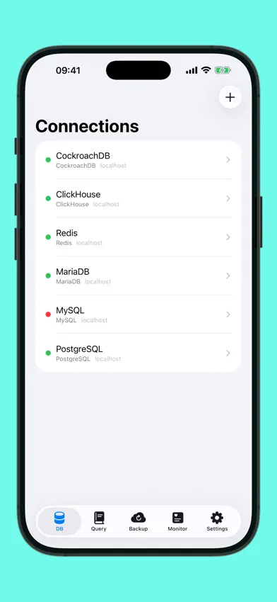 Forge Database Manager screenshot 1