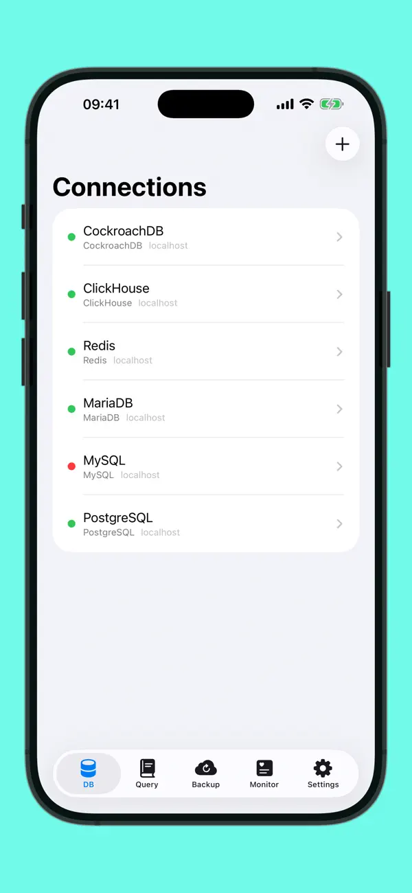 Screenshot #1 pour Forge Database Manager
