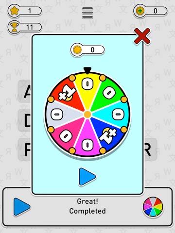 Call of words iPad screenshot