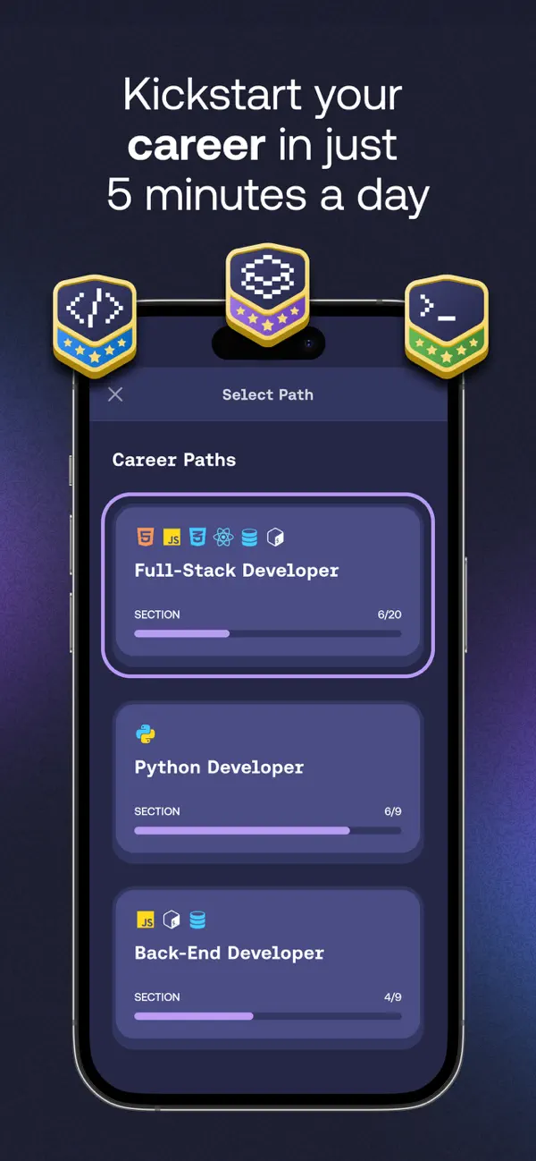 Mimo: Learn Coding/Programming Modded screenshot 9 - app app interface