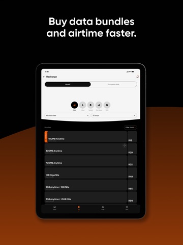 Cell C iPad screenshot 2