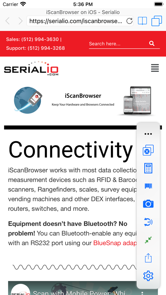 #1. iScanBrowser (iOS) 由: Serialio Ltd.
