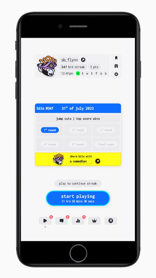 #1. bits (iOS) 由: Sandy Bay Studios