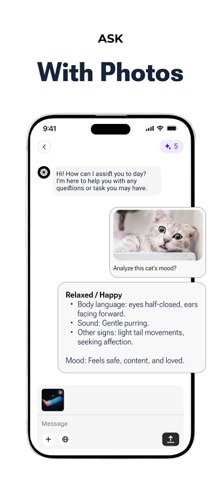 Chat AI: Chatbot Assistant App Screenshot 6 of 8