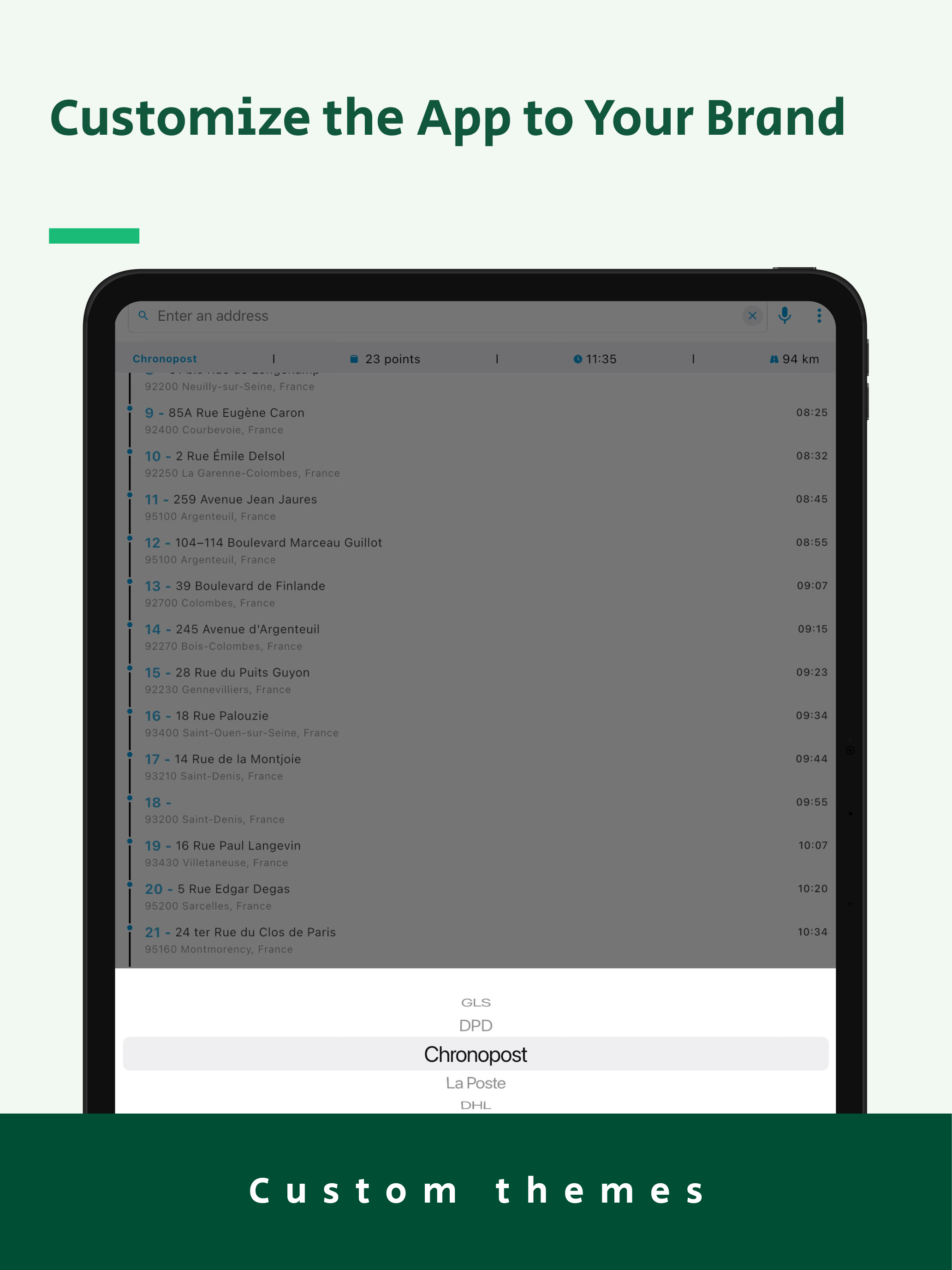 Goliv Route Optimizer screenshot 18