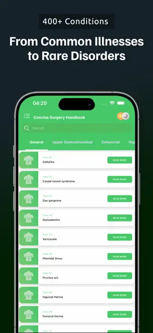 Concise Surgery screenshot 2