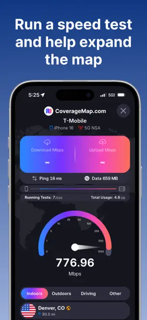 Coverage Map screenshot 2