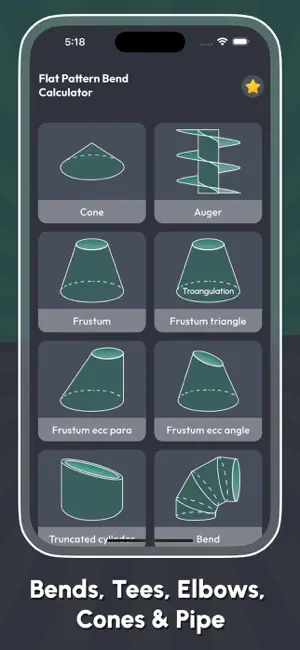 Flat Pattern Bend Calculators screenshot 2