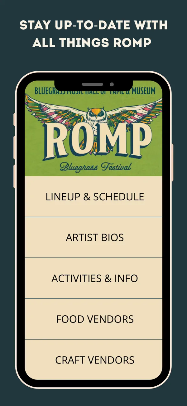 Screenshot #1 pour ROMP Fest