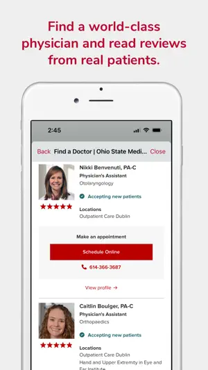 Ohio State MyHealth screenshot 3