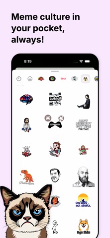 Meme Stickers screenshot