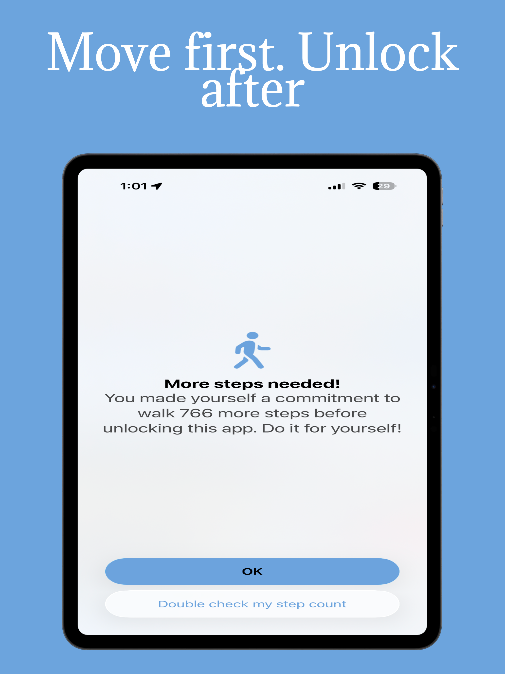 TwoStepper: Walk & unlock apps screenshot 9