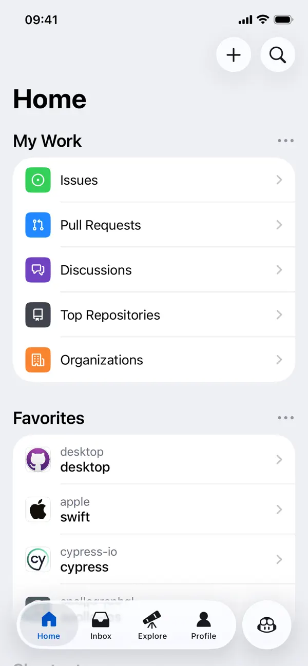 #1. GitHub (iOS) โดย: GitHub