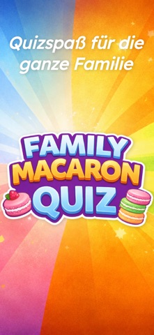 Family Macaron Quiz iPhone screenshot
