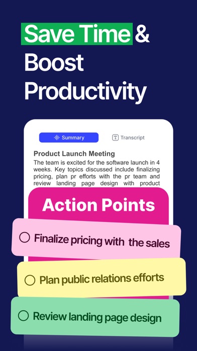 Smart Noter - AI Note Taker Screenshot